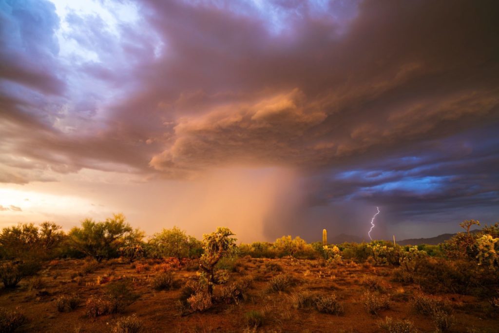 arizona monsoon storm